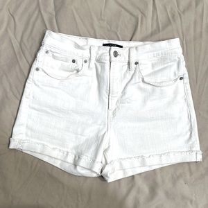 White denim shorts sz 27 JCrew